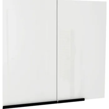 Koupelnový nábytek Zrcadlová skříňka bez osvětlení Devo Etna 2.0 levá 75 x 16 x 70 cm alpine white