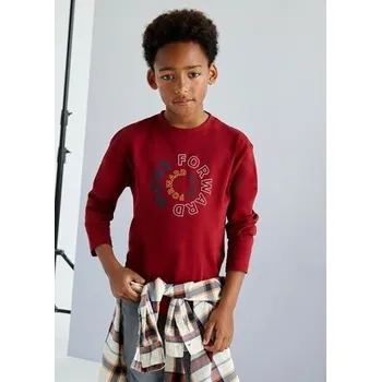 Chlapecké tričko chlapecké bavlněné triko s nápisem Mayoral 842-80 velikost 170