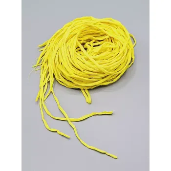 Řetízek Hedvábná šňůrka citrónová