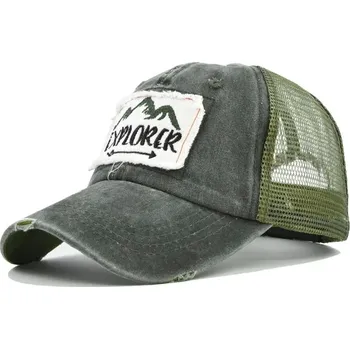 Kšiltovka Nová sportovní kšiltovka s výšivkou | čepice s kšiltem - Tmavě šedá