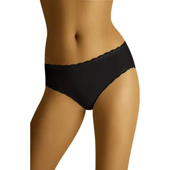 Dámské spodní prádlo Kalhotky Wol-Bar Eco-Ra - výprodej Barva: Černá, Velikost: M