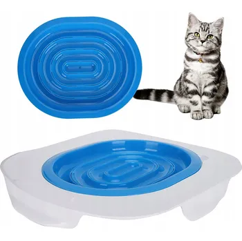 Toaleta pro kočku Otevřená kočičí toaleta Korbi 40 cm x 40 cm x 3 cm