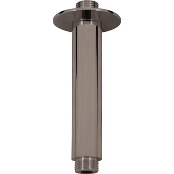 Tyč na sprchový závěs Slezák Rav držák stropní pro hlavovou sprchu 15 cm lesklá šedá MD0311MGL