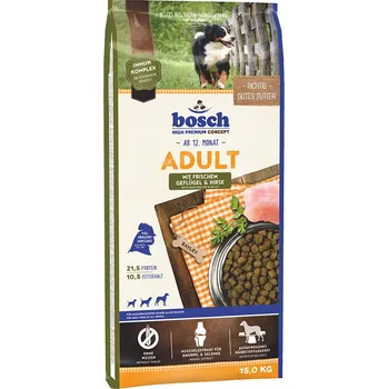 Krmivo pro psa Bosch Adult Poultry & Millet 15 kg (EXPIRACE 04/2026)