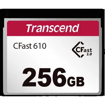 Paměťová karta Transcend TS256GCFX610 karta Cfast Retail 256 GB