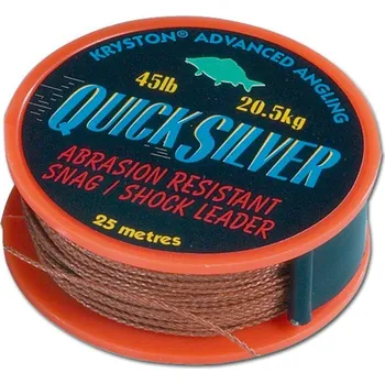 Návazcová splétaná šňůra Kryston Quick Silver 25m 45lbs (20,5kg)
