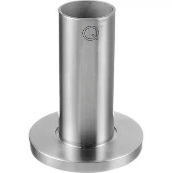 Příruba pro sloupek zábradlí, trubka O42,4 x 2 mm, nerez. ocel 304, kartáčovaná