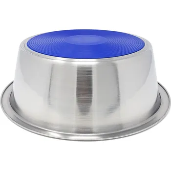 Miska pro psa PROFIZOO Miska nerezová extra protiskluzová (modrá) 1600 ml