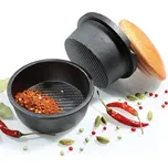 Železný kuchyňský hmoždíř na koření s víkem Zassenhaus, těžký, 1,5 kg