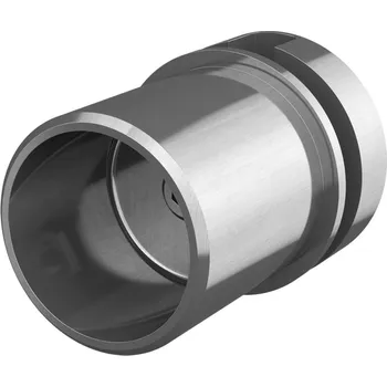 Zábradlí Adaptér vč. šroubu pro přírubu na stěnu MOD 0523, pro O33,7 x 2 mm trubku, nerez. ocel 316, kartáčovaná