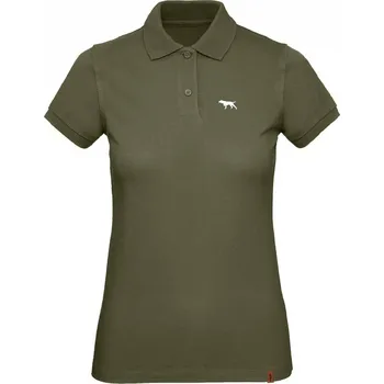 Dámská košile Dámská polokošile s potiskem - malá silueta - XL / Khaki