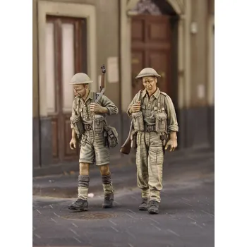 Plastikový model Royal Model 1/35 British soldiers - WWII