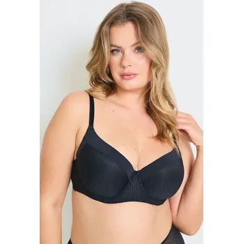 Podprsenka Dorina hladká vyztužená podprsenka černá - DORBK0001/černá / 80 / D DOR1A023-BK0001