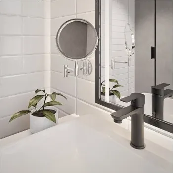 Zrcadlo Alfaram Kosmetické zvětšovací zrcátko 28x21 cm kov