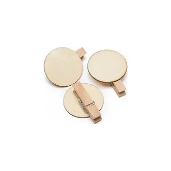 Kolíček na prádlo Dekorační kolíčky s kolečkem, 10 ks