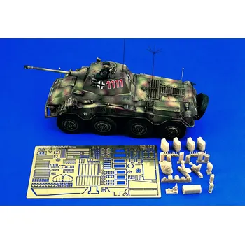 Plastikový model Royal Model 1/35 Pz. Kfz 234/2 Puma for Italeri kit