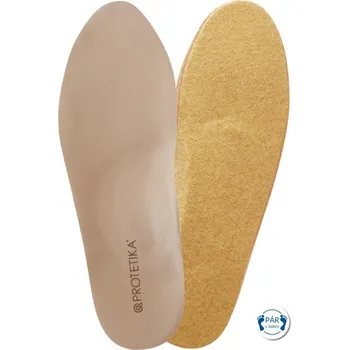 Vložka do bot Protetika - dětské ortopedické vložky kožené BASIC - podélně ploché nohy Veľkosť: 30
