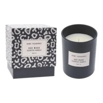 Svíčka Aromatická svíčka ve skle Oud Wood 10x8 cm