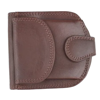 Peněženka NovaKabelka.cz Dámská kožená peněženka 8382 Cafe