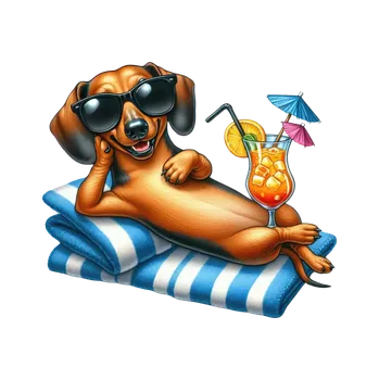 Nášivka NAŽEHLOVAČKA - Pes lehárko