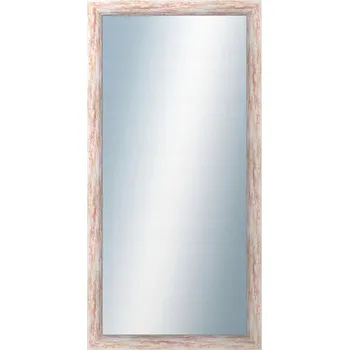 Zrcadlo DANTIK - Zrcadlo v rámu 50x100 | PAINT červená velká