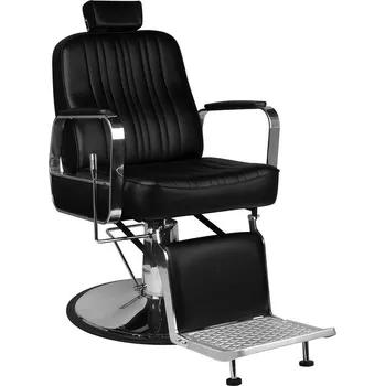 Kadeřnické křeslo Barber křeslo PATRICIO - černé