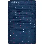 Multifunkční dětský nákrčník KILPI DARLIN UNI Tmavě modrá, Růžová, Bílá