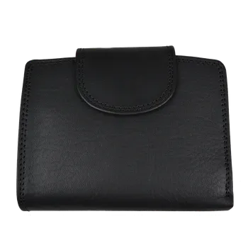 Peněženka NovaKabelka.cz Dámská kožená peněženka 8402 Nero