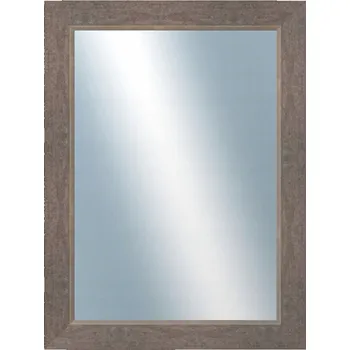 Zrcadlo Zrcadlo DANTIK nástěnné obdélníkové rám dřevo 600 x 800 mm
