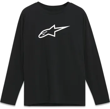 Alpinestars Pánské černo-bílé tričko BACKHAND LS CSF TEE Alpinestars 1244-71030 10 - XXL