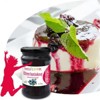 Keto dieta KetoFit Nízkosacharidový džem 275 g