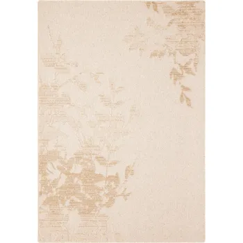 Koberec Vlněný koberec Agnella Noble Riva Světle Béžový - 80 x 160 cm