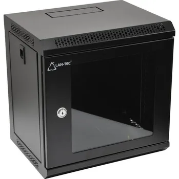 Rozvaděč WM.3206.B - 10&quot; nástěnný, 6U, skleněné dveře