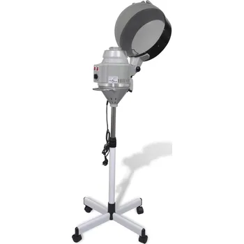 Fén vidaXL Profesionální napařovač / zvlhčovač na vlasy se stojanem na kolečkách