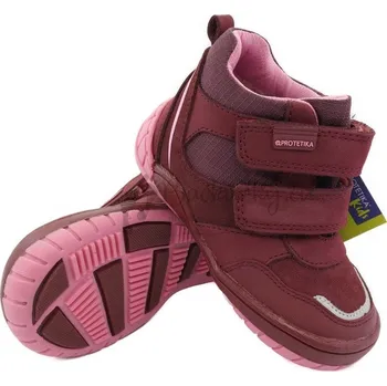 Chlapecké polobotky Dětské boty Protetika KEIKO bordo - vel. 21