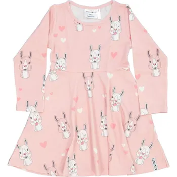 Dívčí šaty GEGGAMOJA Lama Geggamoja růžová 62/68