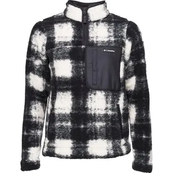 Dámská mikina Dámská fleecová mikina Columbia WEST BEND 1/4 ZIP II XS Černá, Bílá