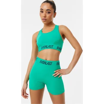 Kalhotky Everlast Seamless Logo Sports Bra Womens Holly Green 8 (36)