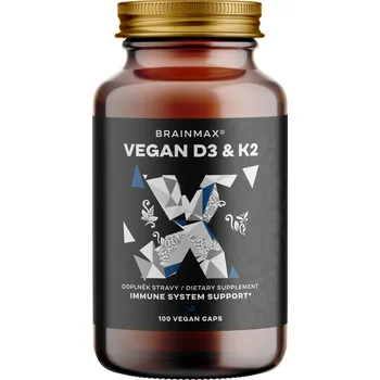 BrainMax Vegan D3 & K2 100 cps.