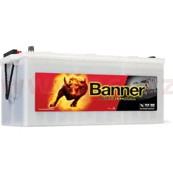 Autobaterie 225Ah baterie, 1050A, levá BANNER Buffalo Bull 517x273x212(240)