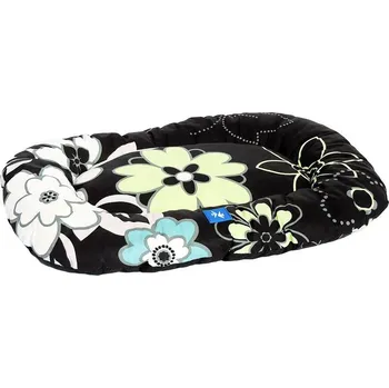 Polštář PROFIZOO Polštář standard č.0 40cm černá kytka (bav)