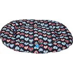 PROFIZOO Odolný Polštář standard č.12 120cm vzor červená srdíčka (Spylon)