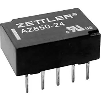 Cívka Zettler Electronics, AZ850-12 relé do DPS, monostabilní, 1 cívka, 220 V/DC, 250 V/AC, 1 A, 1 ks