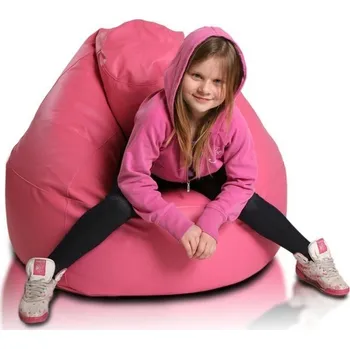 Sedací pytel Sedací vak malá koule růžová EMI
