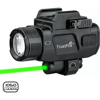 Svítilna Trustfire GM07 Green Laser svítilna na zbraň