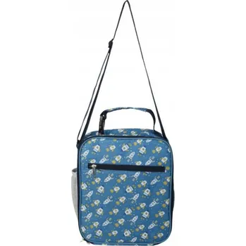 DĚTSKÁ TERMO TAŠKA S NASTAVITELNÝM POPRUHEM, 22 x 26 CM, MODRÁ