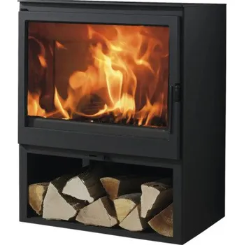 Krbová kamna Krbová kamna Panadero Acacia ocel černá 9,8 kW