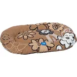 PROFIZOO Polštář standard č.0 40cm hnědá kytka (bav)