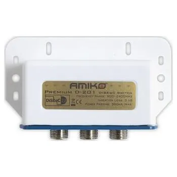 Elektronika DiSEqC kr.2x AMIKO PREMIUM D-201 venkovní