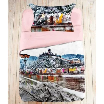 Povlečení 3D povlečení bavlněné Khloe EMI: Standardní set jednolůžko obsahuje 1x 200x140 + 1x 90x70